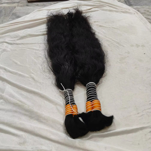 ชุดผมมนุษย์ผมธรรมชาติแบบ12A ผมเรมี่ผมนุ่มอินเดียผมชาวอินเดียใต้แบบไม่ผ่านกระบวนการจัดแนวหนังกำพร้า - Product Image 1