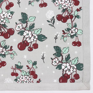 Mantel de mesa de fabricante indio de textiles para el hogar blanco con diseños impresos multicolor 150X220 cm 180 Gsm 100% tela de algodón - Product Image 2