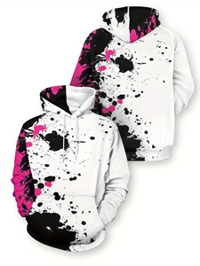 Nouveau Style Premium qualité hiver épais tricoté pull hommes à capuche tenue décontracté 100% coton fait hommes sweats à capuche à vendre - Product Image 6