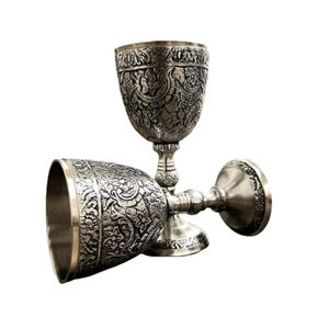 Hot Selling Modern Metal <b>Wine</b> Goblets Elegant Gold <b>Wine</b> <b>Glasses</b> for Serving Simple Design for Bars Hotels Restaurants - Product Image 5