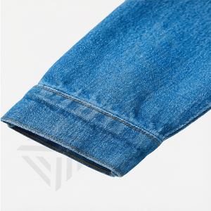 Custom Unisex Denim Jacket Coat <b>Jean</b> <b>Work</b> Jacket Distressed Acid Wash Denim Jacket for <b>Men</b> Fashion Durable Streetwear - Product Image 6