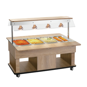 Chariot utilitaire pour enfants W4110-150U pour servir des aliments en buffet - Product Image 1