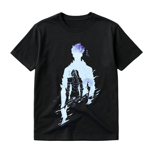 Camiseta de Anime Unisex Lavada y Elegante en Oferta, Camiseta de Manga Corta Estampada Personalizada 100% Algodón de Alta Calidad al por Mayor - Product Image 1