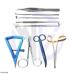 Kit neuroquirúrgico de laminectomía, juego de instrumentos de cirugía, completo de acero inoxidable de alta calidad, reutilizable y esterilizable disponible - Product Image 5