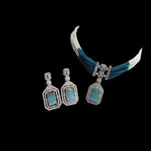 Nouveaux bijoux indiens Antique Mala poussin ensemble perles de verre haute qualité verre multicolore perles à la main produit en vrac collier - Product Image 6