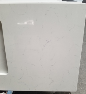 Mặt Bàn Thạch Anh Trắng Đá Nhân Tạo Giá Rẻ Mặt Bàn Trang Điểm Cho Nhà Bếp Phòng Tắm - Product Image 3