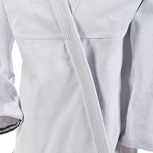 Kimono de karaté simple et uni pour homme, combinaison de combat noire, très vendue, kimono de karaté professionnel 100% coton/polyester, séchage rapide - Product Image 4