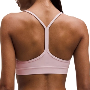 Sujetador Deportivo con Tirantes en Y para Mujer, Talla Grande, Cuello en U, Logotipo Frontal, Sin Varillas, Suave, Transpirable, Ropa Deportiva para Yoga, Chaleco de Gimnasio - Product Image 5