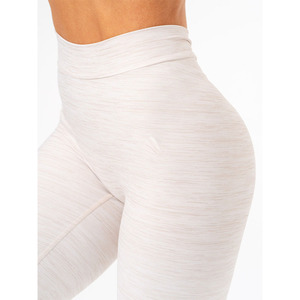 Lo último en mallas fruncidas NKD V de marga de avena, cintura alta con espalda en forma de V y ropa activa, mallas de gimnasio a la moda para mujer - Product Image 6