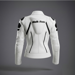 Nouveauté Vestes de moto en cuir pour femmes sur mesure Nouvelles techniques imprimées à la mode Veste en cuir pour femmes - Product Image 2