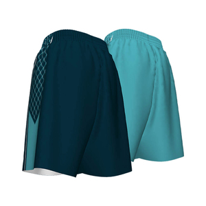 Short de baseball pour homme en coton et polyester personnalisé été motif solide séchage rapide Short taille élastique qualité supérieure teint en plaine - Product Image 2