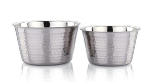 Bol en acier inoxydable lavable, écologique, design de luxe, best-seller, pour la cuisine, la maison, les hôtels, les restaurants, décoration de table - Product Image 2