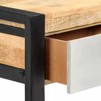 Meubles industriels de style moderne, table console en bois massif à 3 tiroirs, meubles pour la maison, table console pour le salon, le couloir