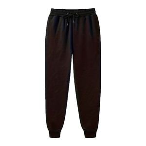 Haute qualité hommes 100% coton polaire pantalon personnalisé coupe ample printemps automne surdimensionné pantalons de survêtement cordon taille Jogging Style - Product Image 1