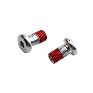 Tornillo hueco antiaflojamiento personalizado de acero al carbono cincado con cabeza plana hexagonal y revestimiento de nailon con bloqueo de rosca - Product Image 1