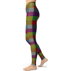 Leggings de mujer nuevo personalizado totalmente sublimación impreso paquistaní hecho Spandex/poliéster de talla grande gran oferta nueva llegada - Product Image 2