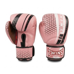 OEM ODM Custom Made Orange Twins Boxing Gloves Genuine Leather Customized Logo & Designs Professional Kickboxing Gloves - Product Image 3