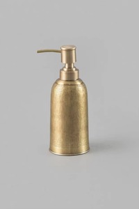Dispensador de loción en cobre con acabado de chocolate antiguo Perfecto para accesorios de baño elegantes y botella de jabón líquido - Product Image 3