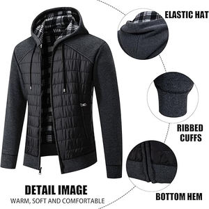 Sudadera con Capucha Heatcore de Forro Polar, Transpirable, con Estructura Contorneada, Textil Adaptable, Resistente, para Movimiento al Aire Libre, con Cierre, para Invierno, Digital - Product Image 4