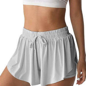แฟชั่นใหม่สำหรับผู้หญิงกางเกงออกกำลังกายขาสั้นผ้าฝ้าย100% ยืดระบายอากาศได้สำหรับใส่ในฤดูร้อน - Product Image 2