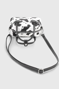 High Quality Women's Bowling Bag PU Custom Logo Fashionable Zipper Shoulder <b>Handbag</b> <b>Canvas</b> Lining Factory Price - Product Image 2