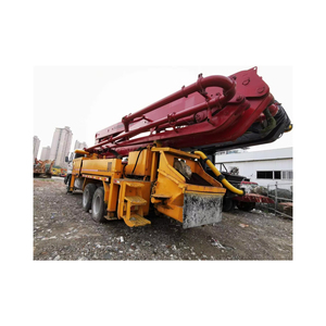 Camion della pompa per calcestruzzo usato Putzmeister 37m 42m 48m 52m camion a pompa