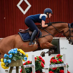 Tapis de selle anglais respirant matelassé avec doublure douce durable et favorable pour l'équitation quotidienne et la performance équestre - Product Image 3