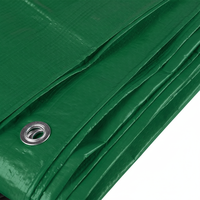 Bâche robuste en PEHD 9Ft 12Ft couleur orange, imperméable, coupe-vent, respirante, pour camion, tente, tricot enduit de silicone