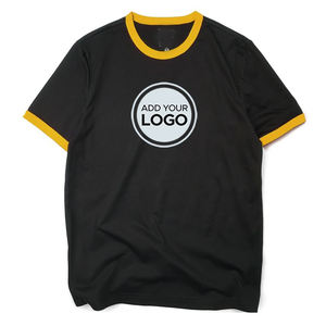 เสื้อยืดคอกลมแขนสั้นสำหรับผู้ชาย, เสื้อยืดคอกลมแขนสั้นเสื้อลำลองเสื้อธรรมดาสำหรับฤดูร้อนเสื้อยืดโลโก้ได้ตามต้องการ - Product Image 4