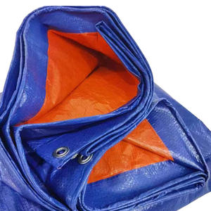 Bâche en plastique robuste imperméable PE léger revêtement/PP/PVC résistance à la déchirure coupe personnalisée marque et modèle personnalisés - Product Image 2