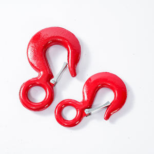 <span class=keywords><strong>G80</strong></span>合金スリングフック安全ラッチ重工業用 & マイニング用途持ち上げ装置アイフック - Product Image 2