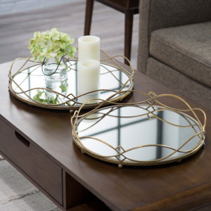 Bandejas decorativas de alimentos de almacenamiento multifuncional para Decoración de mesa, venta al por mayor, suministros para restaurantes y hoteles, bandejas para servir - Product Image 3
