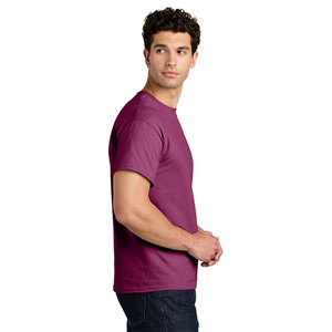 Camisetas de algodón 100% de calidad superior a precio asequible para hombre, camisetas de manga corta de ajuste regular para hombre con logotipo y colores personalizados - Product Image 3