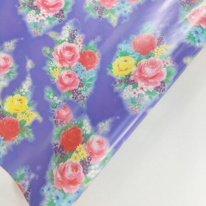 Factory High Quality Customized Print Floral Rose Children Birthday Kids Party Baby Gift <b>Wrapping</b> <b>Wrapping</b> <b>Paper</b> <b>Roll</b> Packaging - Product Image 3