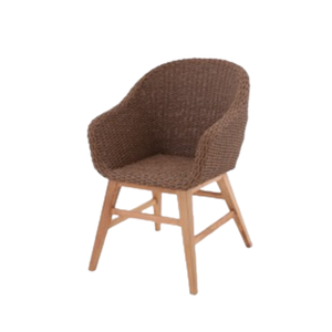 Chaises en osier de rotin de meubles de loisirs pour le fauteuil en bois d'utilisation de patio de restaurant à vendre - Product Image 1