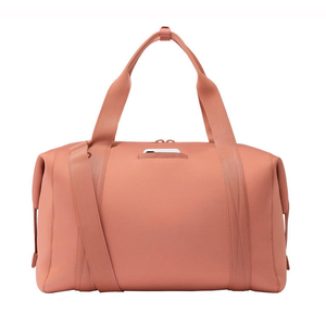 Logotipo personalizado Gimnasio Hombres Mujeres Diseño Impermeable Moda Nylon Bolsa de lona Equipaje Bolsa de viaje con compartimento para zapatos - Product Image 5