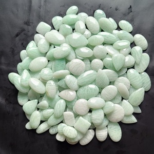 Amazonita 100% Natural, Gema Suelta de Alta Calidad AAAAA, Cabujón Hecho a Mano, Suministro al por Mayor para Joyería - Product Image 4