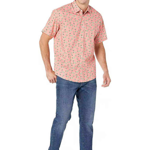 Chemise Hawaïenne pour Homme en Coton Durable, Tissu de Haute Qualité, Chemise Hawaïenne pour Homme en Viscose Légère et Confortable - Product Image 2