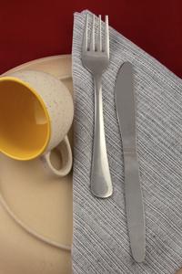 Ensemble de serviettes de cuisine tissées à séchage rapide 100% coton noir Chambrey carré de serviette pour la maison hôtels restaurants et enfants - Product Image 5