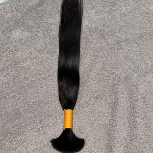 Cabello Remy natural a granel 100% para trenzar cabello indio de un solo donante - Product Image 5