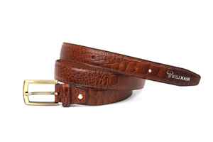 เข็มขัดหนังจระเข้พิมพ์ลายพรีเมี่ยมและกระเป๋าสตางค์สุดหรูพร้อมหัวเข็มขัดคุณภาพระดับพรีเมียม - Product Image 3