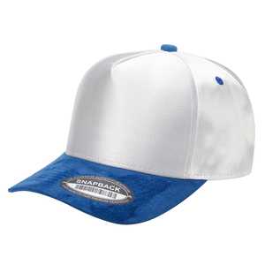 TCSTS 5 panneaux Satin Snapback daim Bill taille unique bord plat Hip Hop Y2K Performance casquette de pêche 3D broderie 65% Polyester 35% - Product Image 2