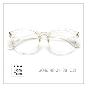 แว่นกันแดด TamTam 2046 TR90 ไทเทเนียม รุ่น Unisex Luxury T-Glossy C21 กรอบแว่นตาคลาสสิก ป้องกันแสงสีฟ้า น้ำหนักเบา สวมใส่สบาย - Product Image 5