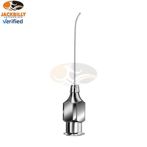 Cannule de vide pour lentilles Osher Z, procédures ophtalmiques, retrait microchirurgical des lentilles, acier inoxydable, instruments médicaux de sécurité MOL - Product Image 3