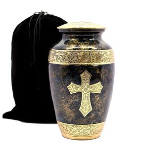 Urne funéraire décorative haut de gamme pour cendres humaines, urne commémorative pour adulte, fournisseur en gros, conteneur de stockage de cendres à prix avantageux - Product Image 6