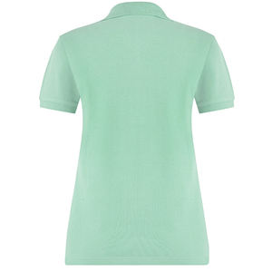 Chemise décontractée pour femme, unie, manches courtes, tissu en coton extensible, séchage rapide, respirante, coupe moderne ajustée - Product Image 5