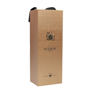Custom folding luxury gift <b>boxes</b> for champagne whiskey white wine glass <b>red</b> wine bottle alcohol packaging - Product Image 5