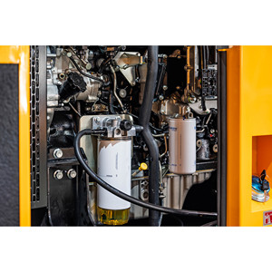防音発電機124kw/155kva 60hz燃料タンク工業用ディーゼルエンジン - Product Image 6