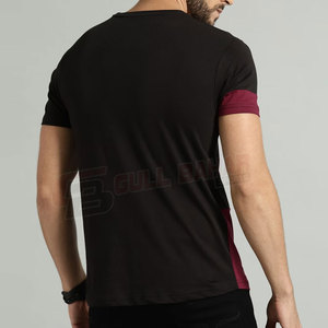 Vente chaude T-shirt d'été pour hommes 100% coton Meilleure qualité Bas quantité minimale de commande Top Meilleure vente Produit - Product Image 3
