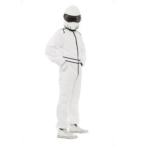 Combinaison de karting en tissu extensible pour la protection des côtés, fermetures éclair haute résistance et col sécurisé - Product Image 3